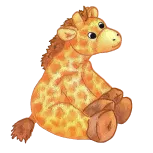 Giraffe Fluffy Favourites