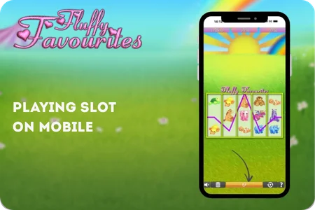 Playing Fluffy Favourites on Mobile
